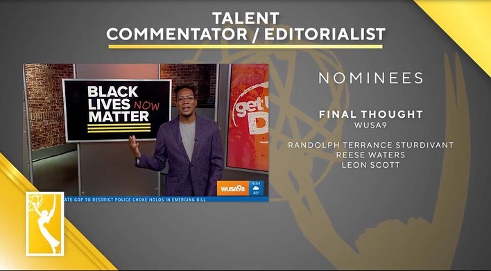 Leon Scott 2021 Emmy Nomination