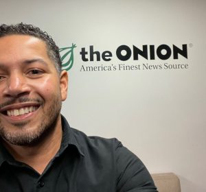 Highly professional behavior at the Onion HQ in Chicago