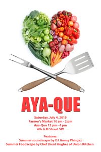 Aya Farmers Market flyer